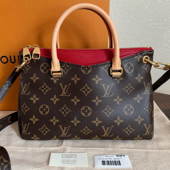 Louis Vuitton Handbags - LOUIS VUITTON Monogram Pallas BB in Cerise